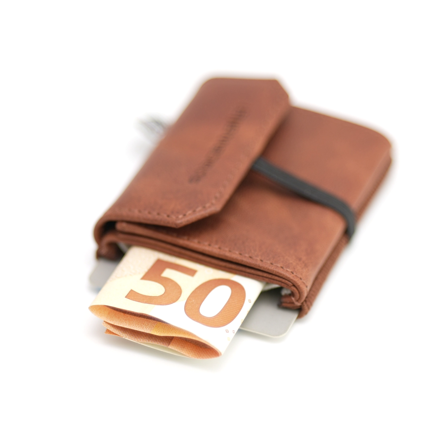 Slim Wallet mit Münzfach