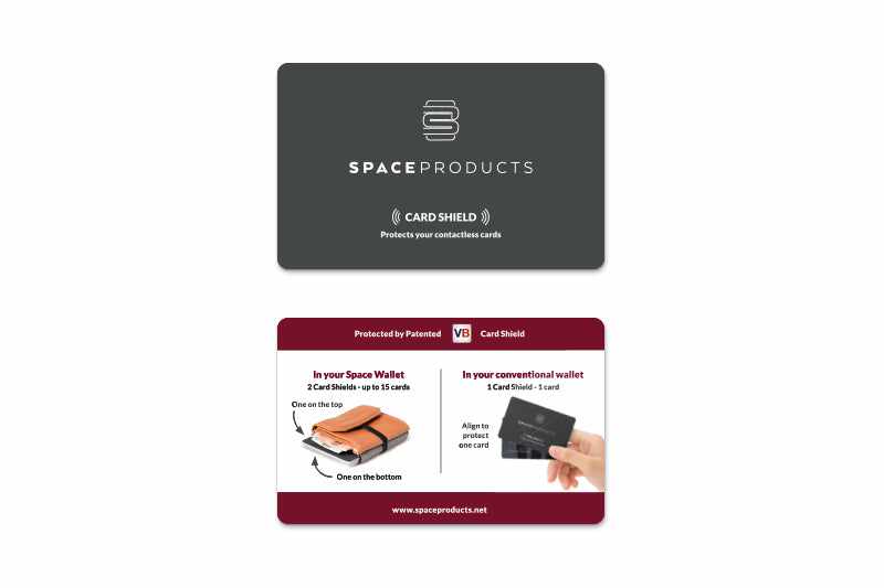 Shield Protection Card 2 protection cards against data access & theft | Spaceproducts – Space ...